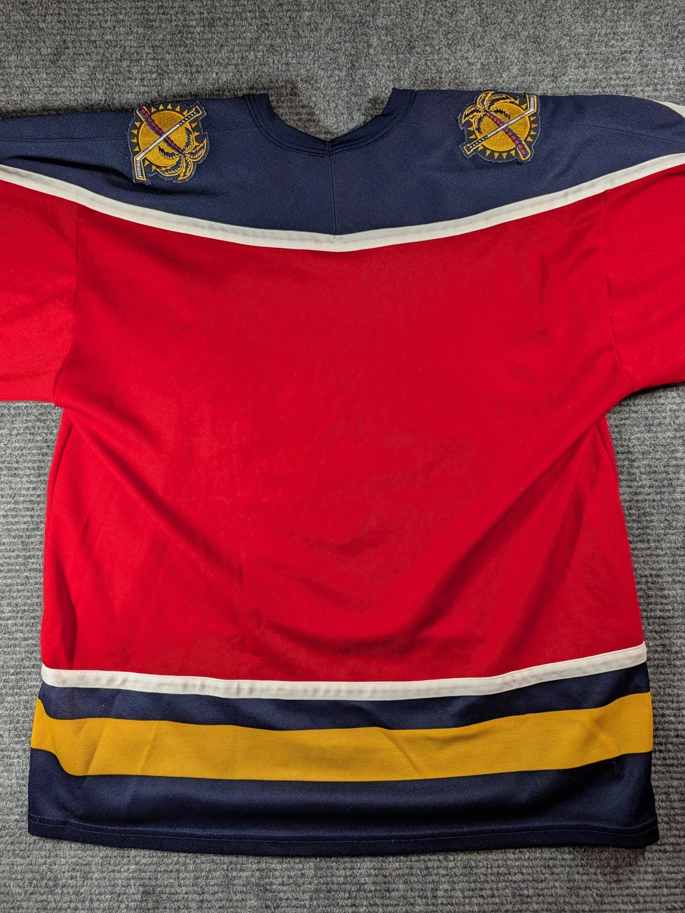 Vintage 90s Florida Panthers CCM Maska Hockey Jersey Men's Large
